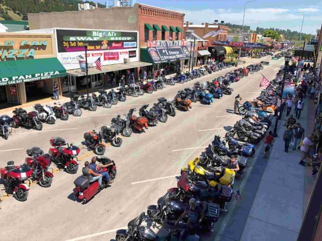 Sturgis Motorcycle Rally Main Street